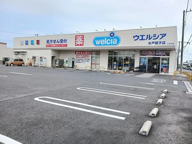 ウェルシア水戸姫子店まで864m
