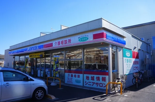 ローソン　シティハイツ三橋店まで500m
