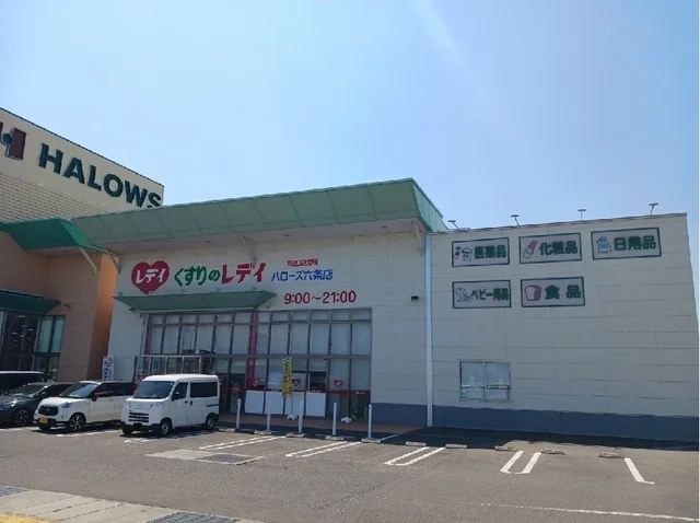 くすりのレディハローズ六条店様まで1500m