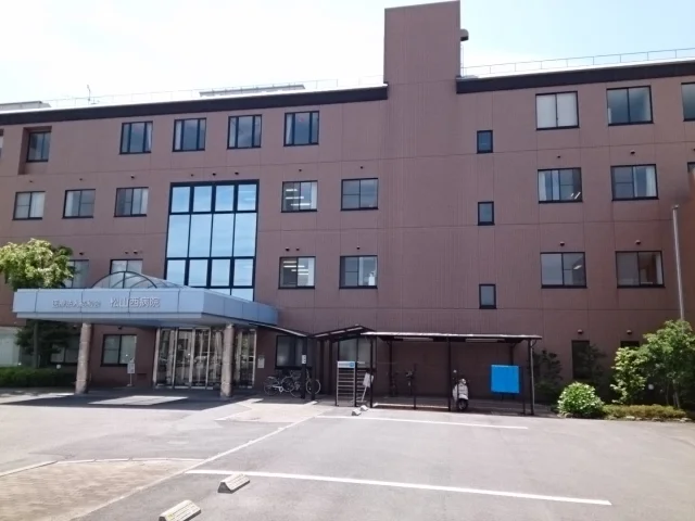 松山西病院様まで550m