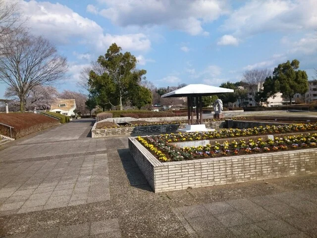 米山公園まで1800m