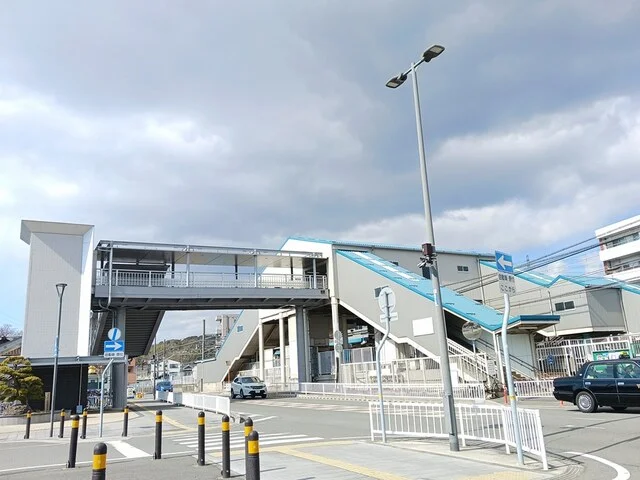 山電白浜の宮駅まで1600m