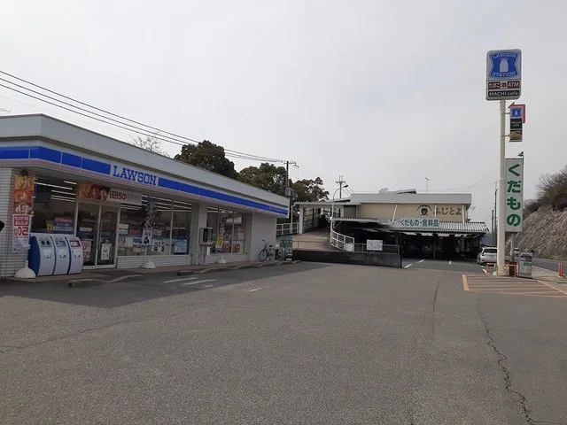 ローソンまで317m