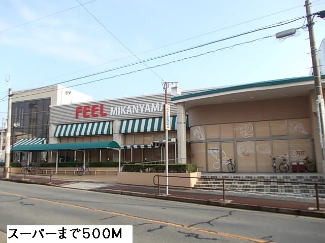 フィールまで500m
