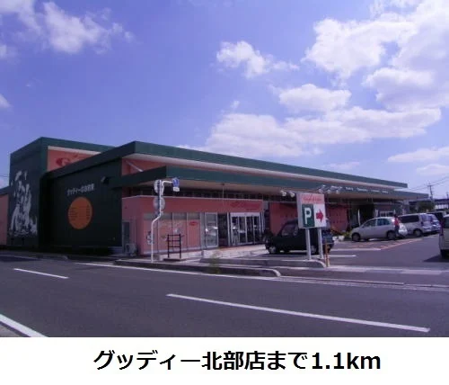 グッディー北部店まで1100m