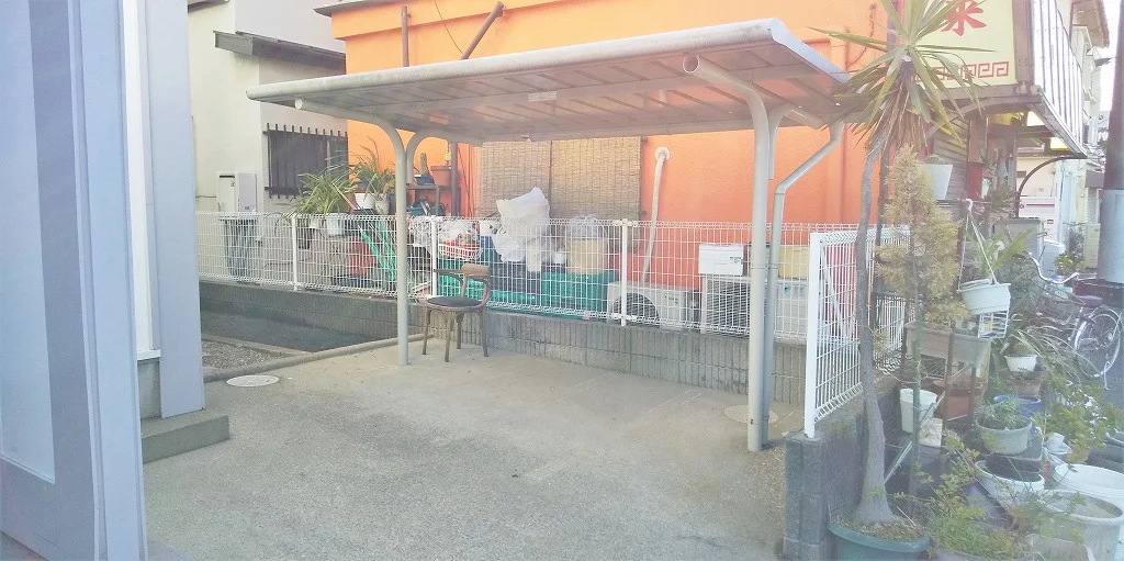 屋根付き駐輪場