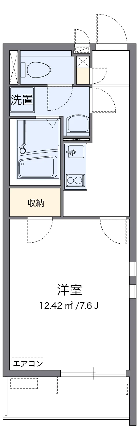 代表的な間取のため実際の間取とは異なる場合があります