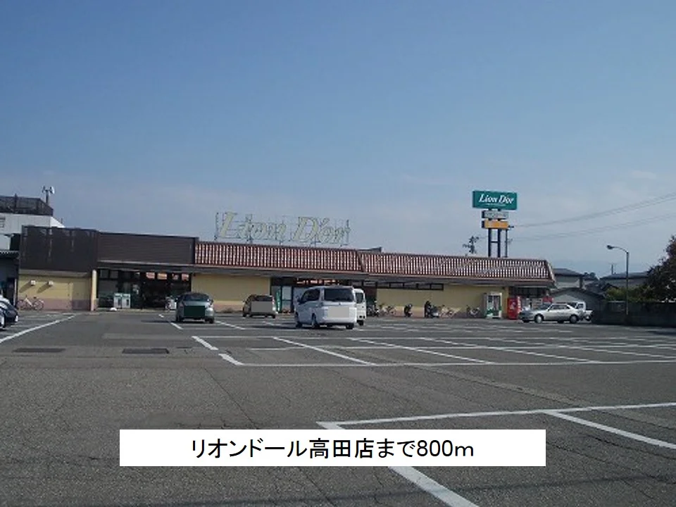 リオンドール会津高田店まで800m