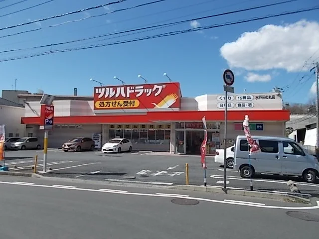 ツルハドラッグ　三の丸店まで1100m