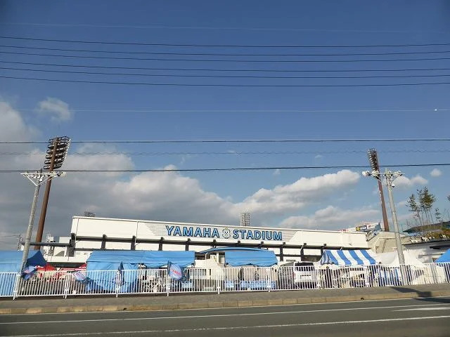 ヤマハスタジアムまで1500m