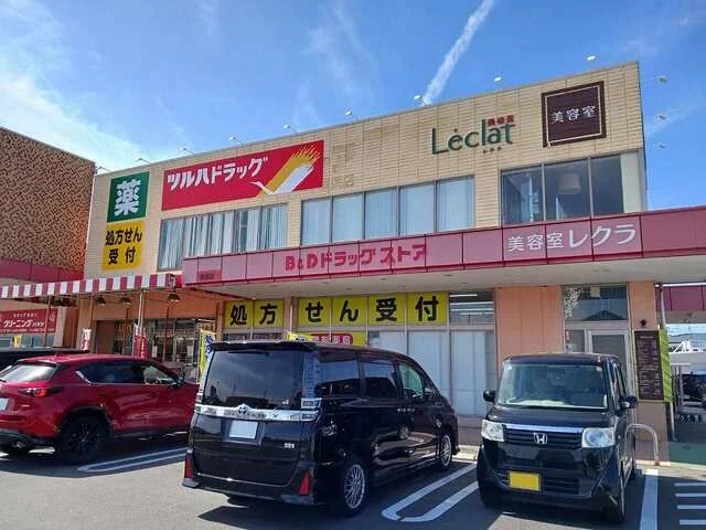 ツルハドラッグまで550m