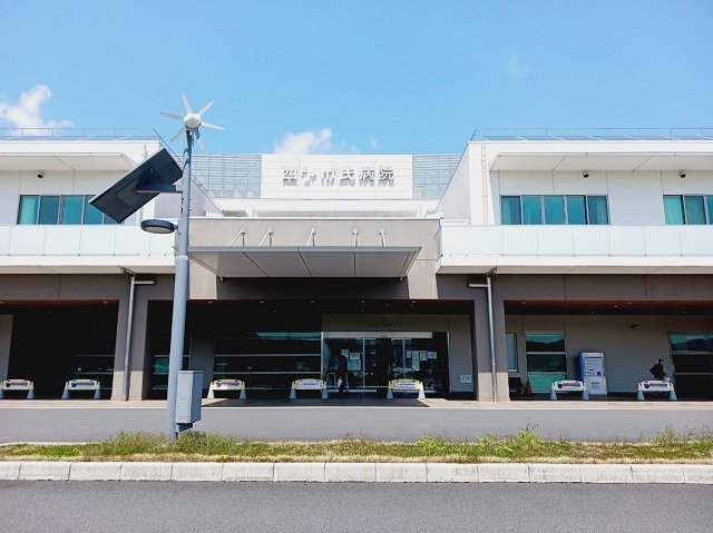 西予市立西予市民病院様まで1000m
