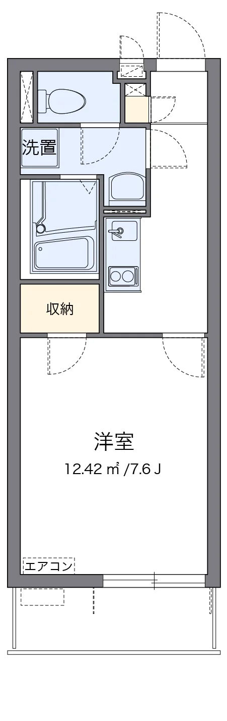 代表的な間取のため実際の間取とは異なる場合があります