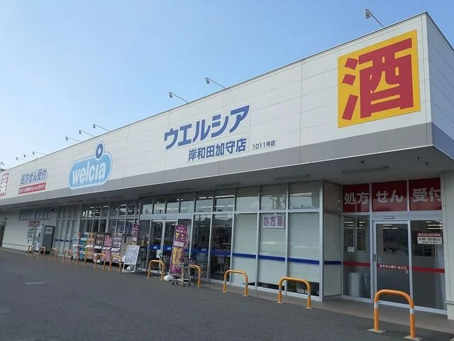 ウエルシア様まで350m