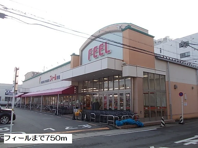 フィールまで750m