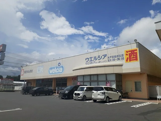ウエルシア　水戸百合が丘店まで850m