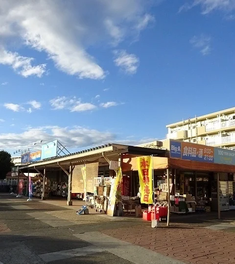 Big-Aまで550m