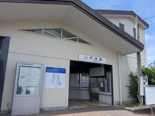近鉄名古屋線　戸田駅まで2300m