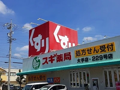 スギ薬局 大手店 229号店まで210m