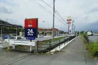 マクドナルド　２４６長泉店まで350m