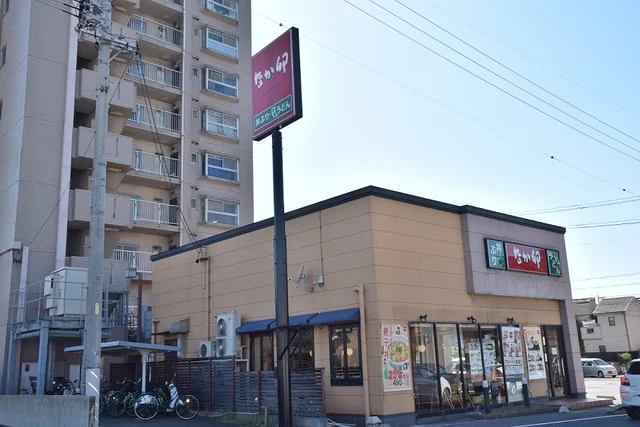 なか卯鳴海店まで200m