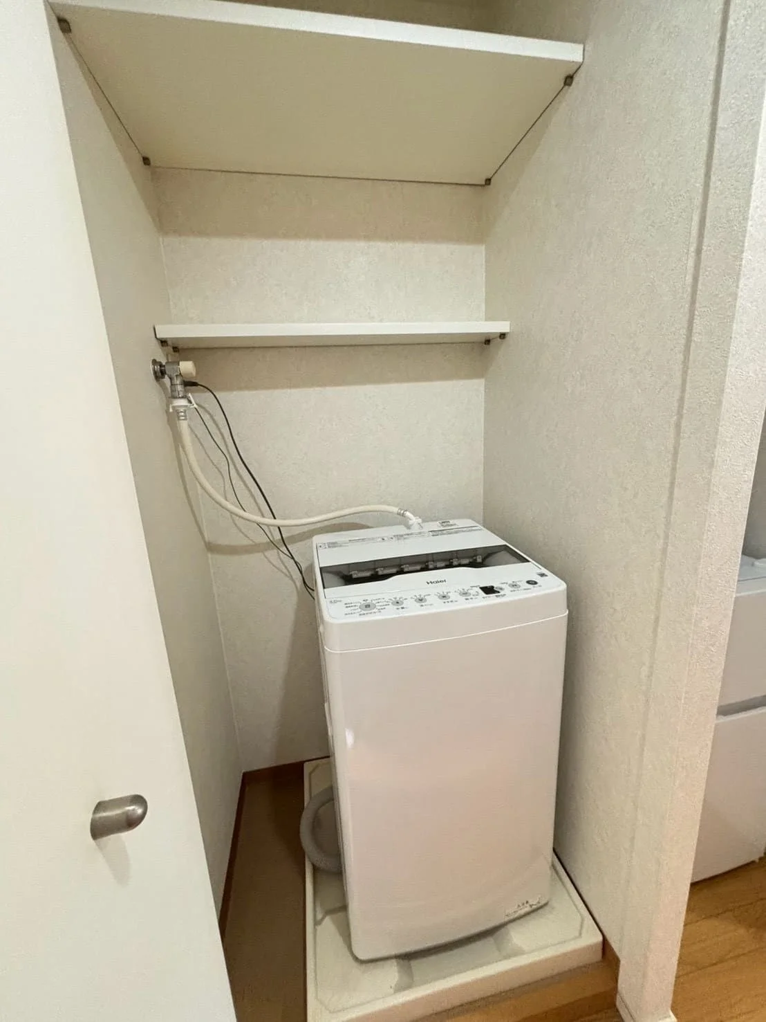 洗濯機つき