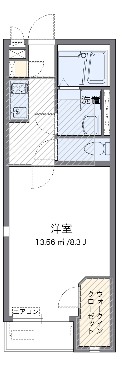 代表的な間取のため実際の間取とは異なる場合があります
