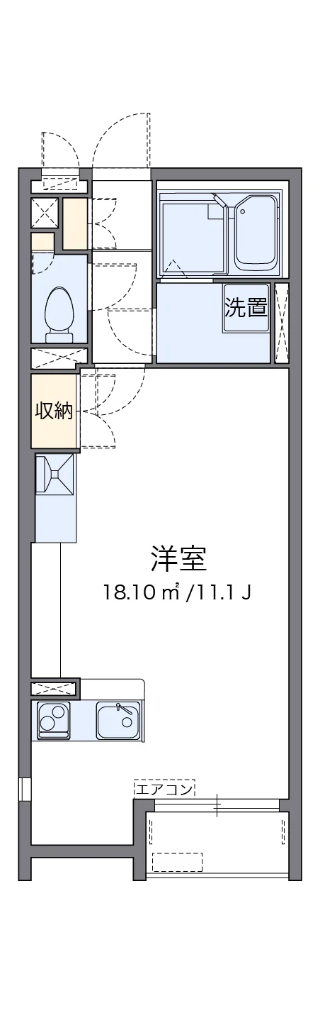 代表的な間取のため実際の間取とは異なる場合があります