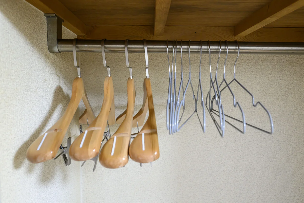 長期滞在や荷物が多い方にも嬉しい、たっぷりサイズの収納スペース