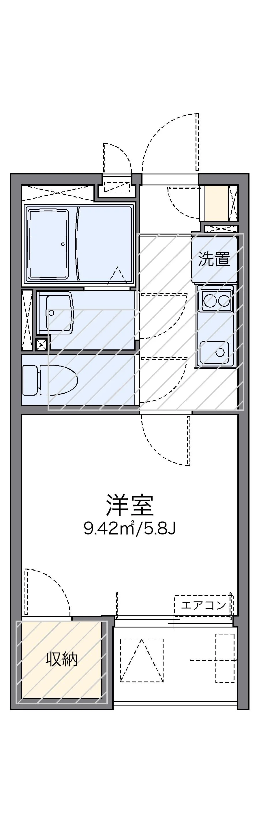代表的な間取のため実際の間取とは異なる場合があります