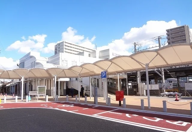 名鉄犬山線西春駅まで1200m