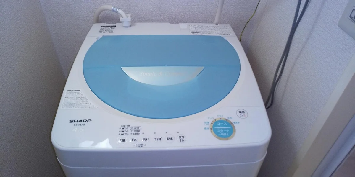 洗濯機。お部屋によりメーカー等異なります。