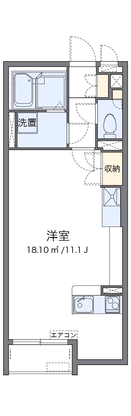 代表的な間取のため実際の間取とは異なる場合があります