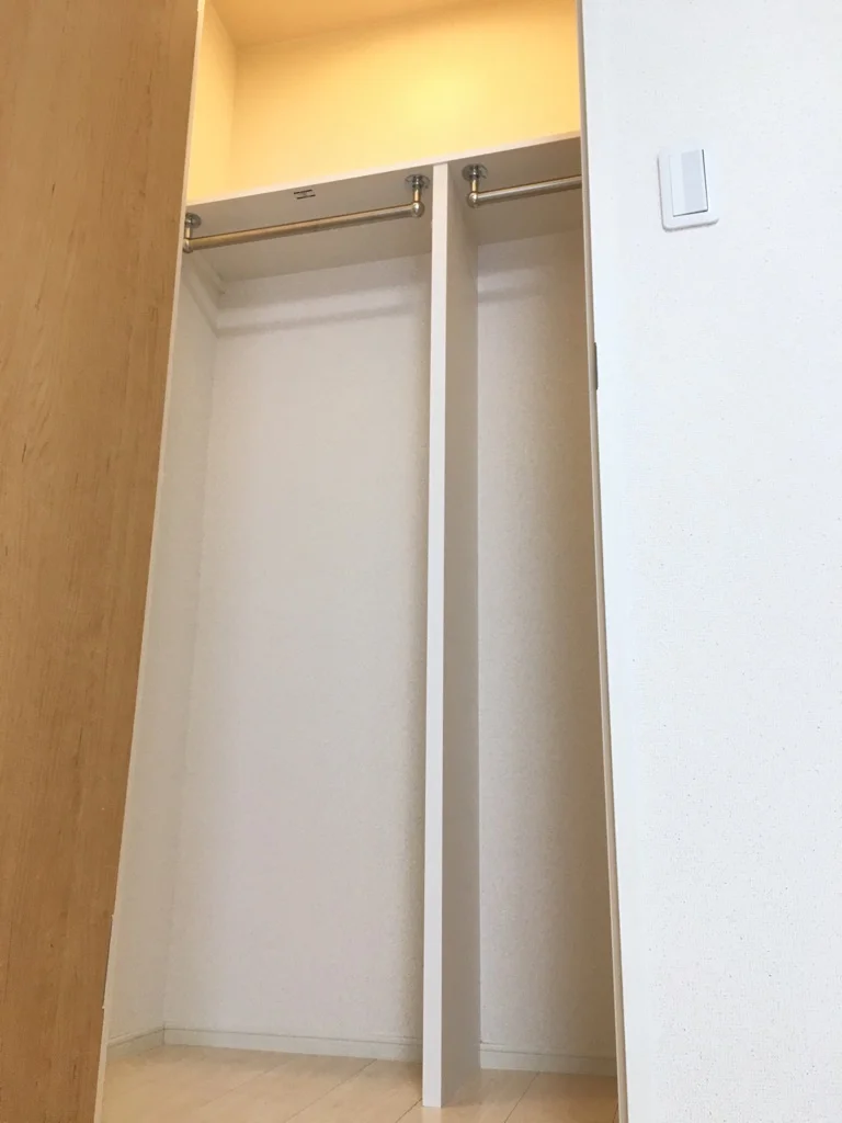 ウォークインクローゼット採用