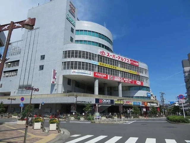 スーパーアルプスまで1000m
