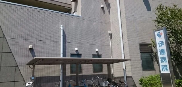 伊達病院さんまで650m
