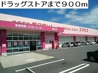 ドラッグストアまで900m