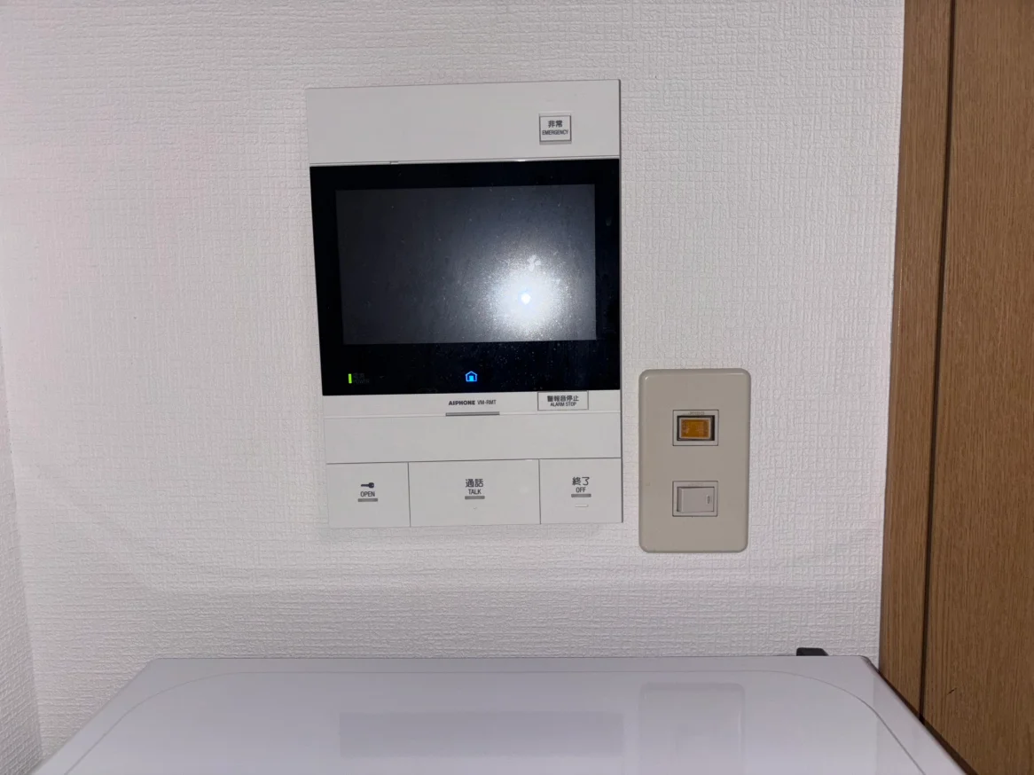 TVモニターつきインターホン