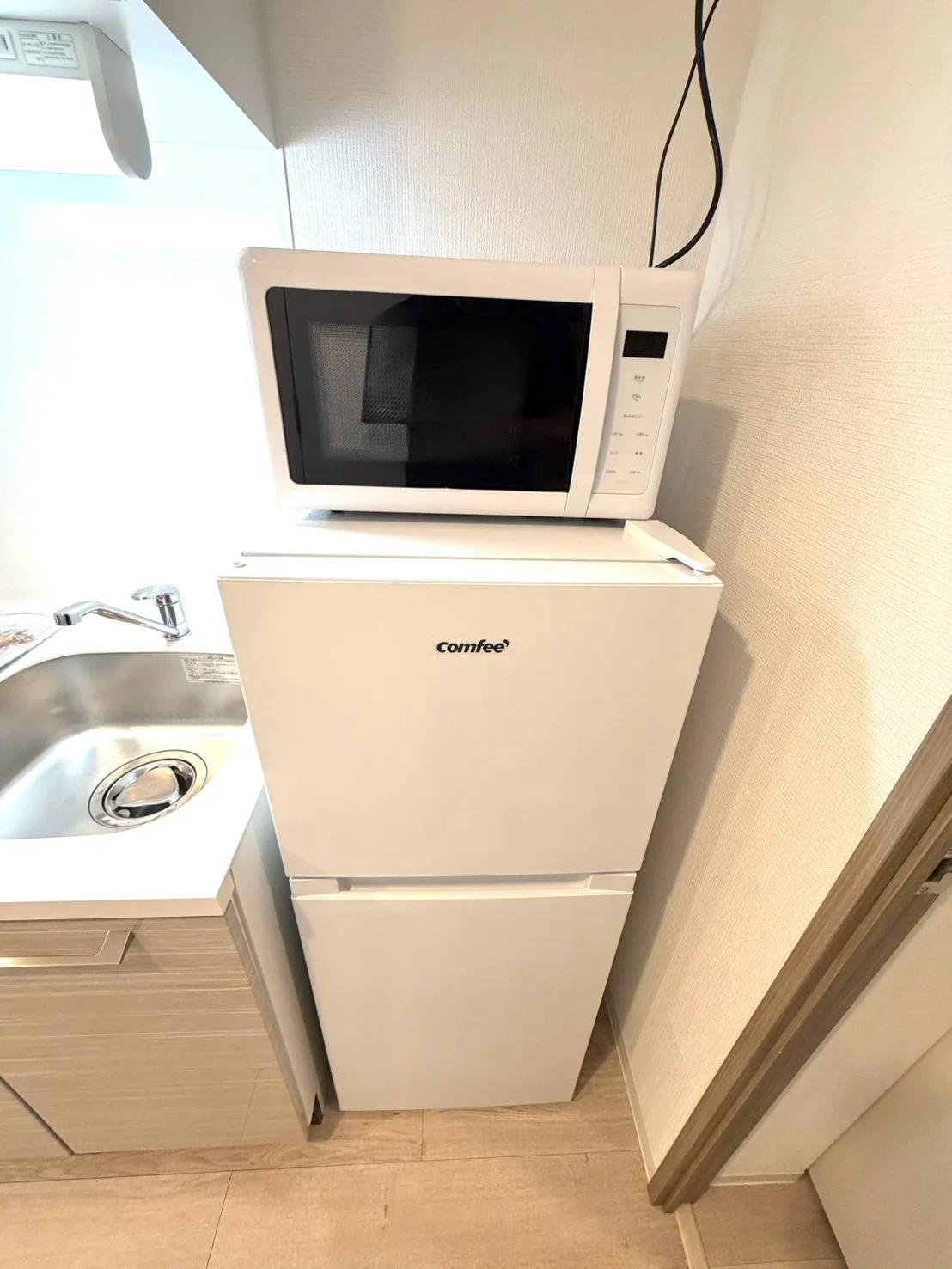 冷蔵庫・電子レンジもご用意しております♪