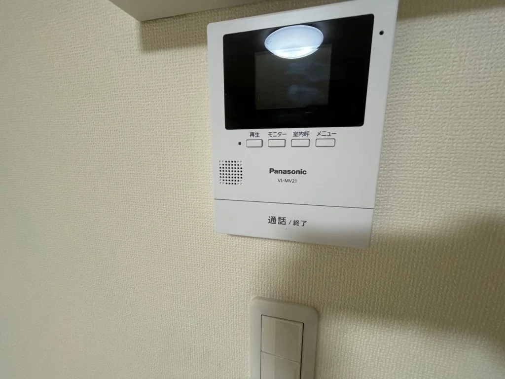 TVモニター付きインターフォン