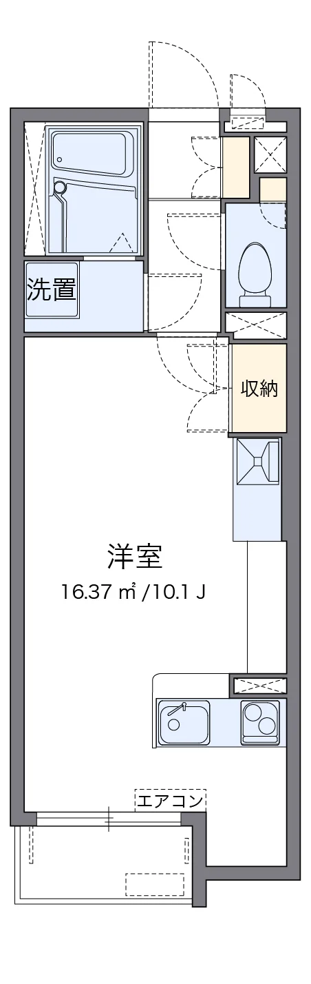 代表的な間取のため実際の間取とは異なる場合があります