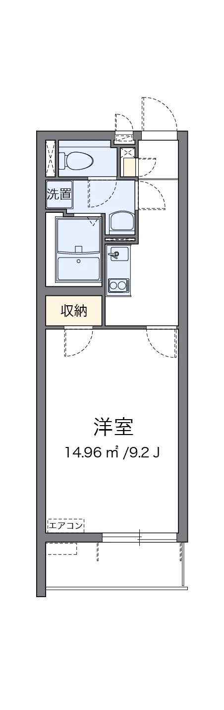 代表的な間取のため実際の間取とは異なる場合があります