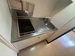 調理スペースあり♪電熱コンロ2口付き