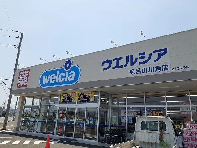 ウエルシア毛呂山川角店まで950m