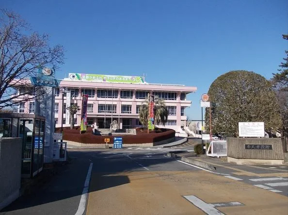 牛久市役所まで1000m