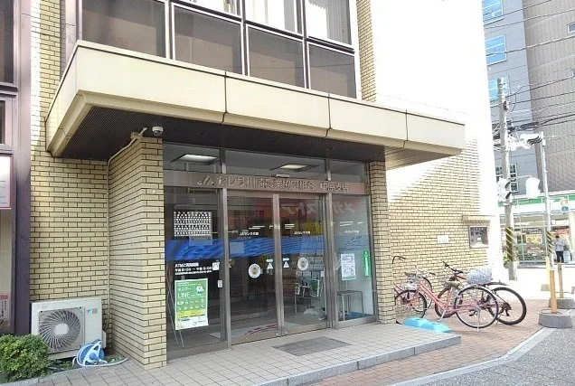 JAセレサ川崎中支店まで350m