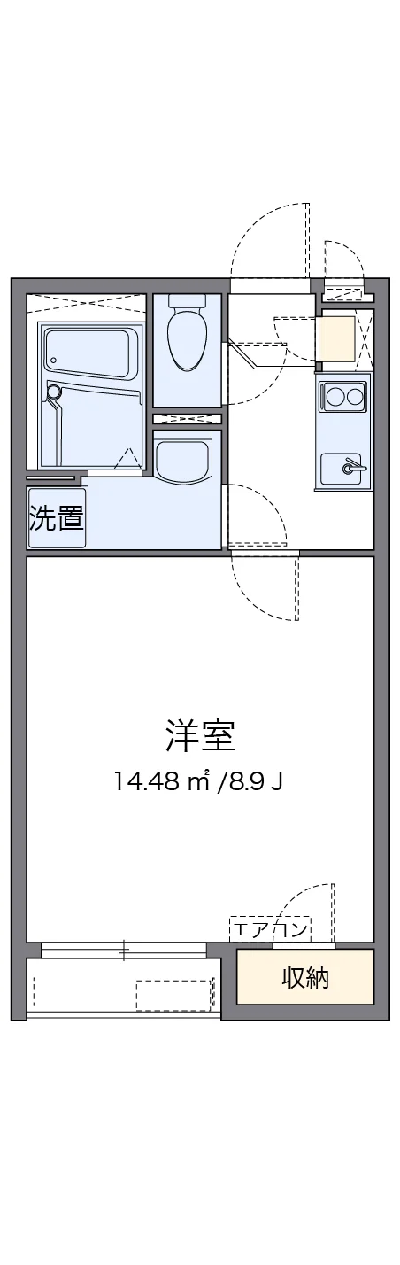 代表的な間取のため実際の間取とは異なる場合があります