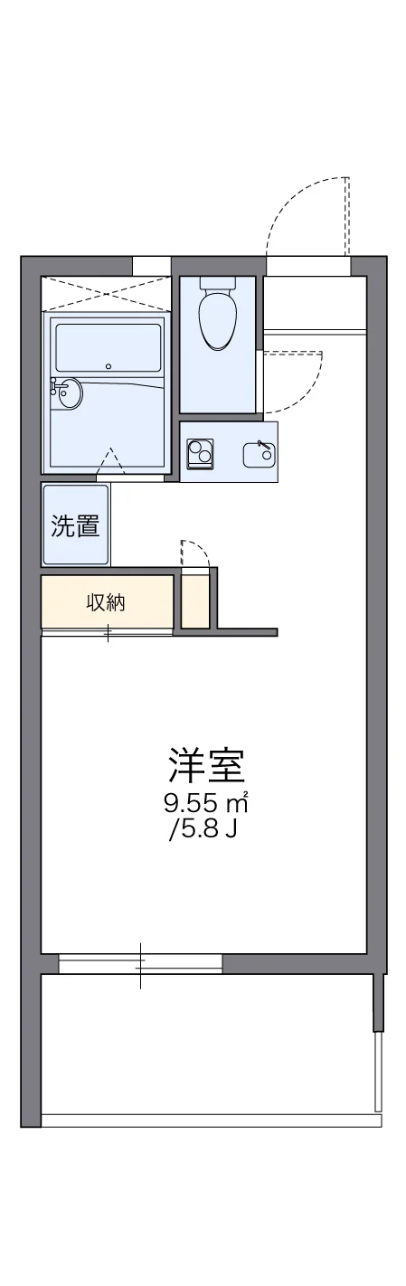 代表的な間取のため実際の間取とは異なる場合があります