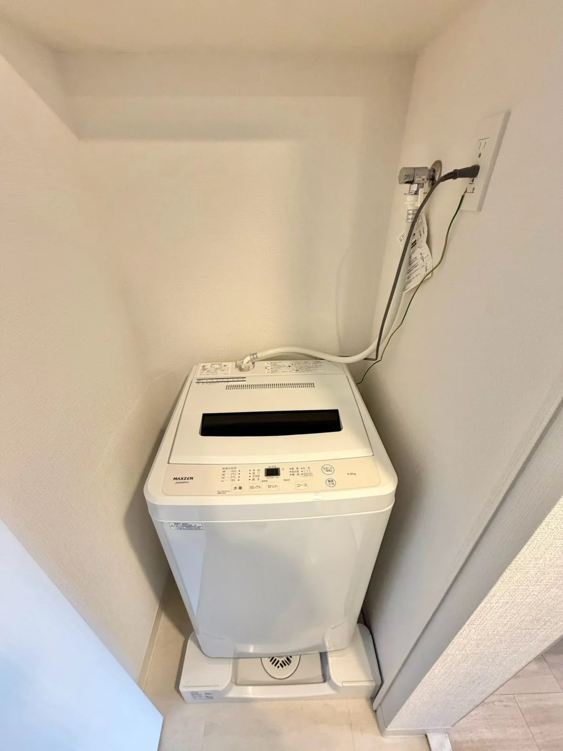 洗濯機もご用意しております♪