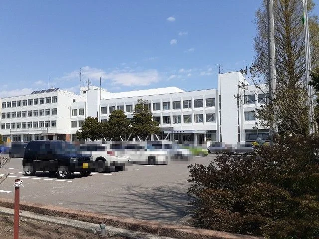 恵庭市役所まで350m